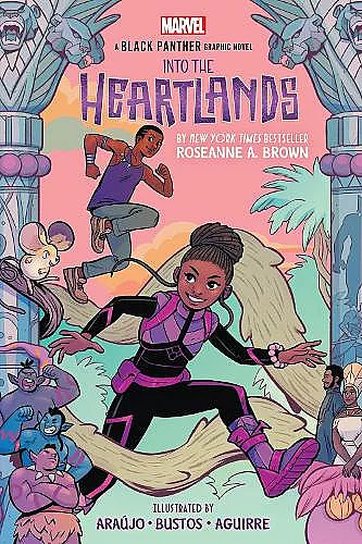 Shuri and T'Challa: Into the Heartlands (A Black Panther graphic novel) cover
