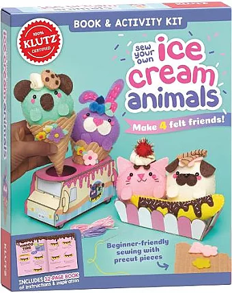 Sew Your Own Ice Cream Animals (Klutz) cover