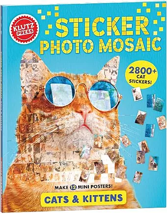 Sticker Photo Mosaics: Cats & Kittens (Klutz) cover