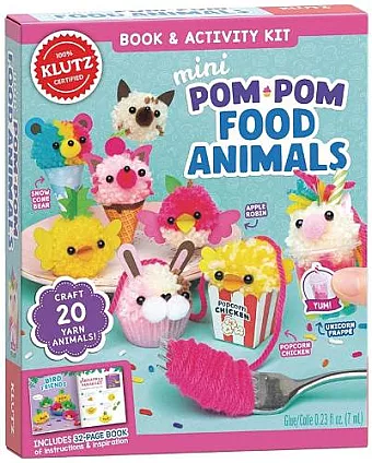 Mini Pom-Pom Food Animals cover