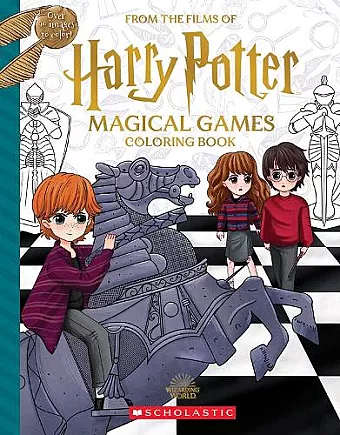 Magical Games Colouring Book cover