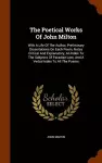 The Poetical Works of John Milton cover