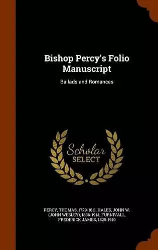 Bishop Percy's Folio Manuscript cover