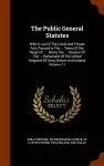 The Public General Statutes cover