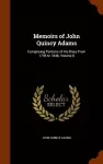 Memoirs of John Quincy Adams cover