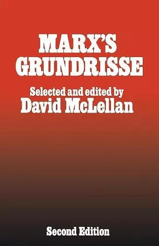 Marx’s Grundrisse cover