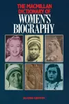 Macmillan Dictionary of Women's Biography cover
