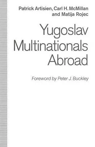 Yugoslav Multinationals Abroad cover