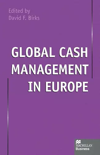 Global Cash Management in Europe cover