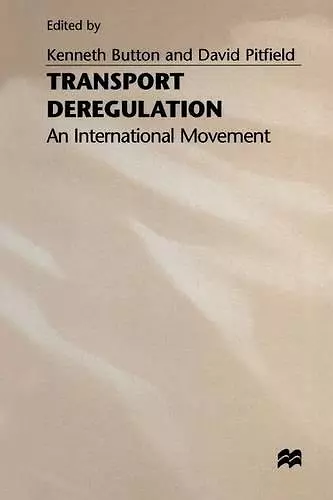 Transport Deregulation cover