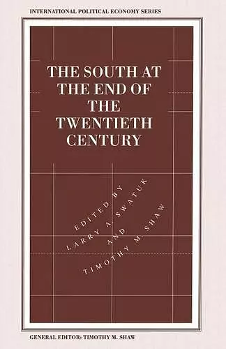 The South at the End of the Twentieth Century cover