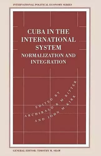 Cuba in the International System cover