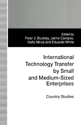 International Technology Transfer by Small and Medium-Sized Enterprises cover