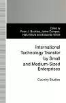 International Technology Transfer by Small and Medium-Sized Enterprises cover
