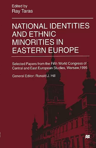 National Identities and Ethnic Minorities in Eastern Europe cover