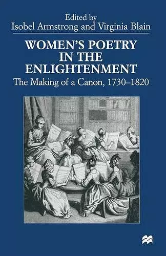 Women’s Poetry in the Enlightenment cover