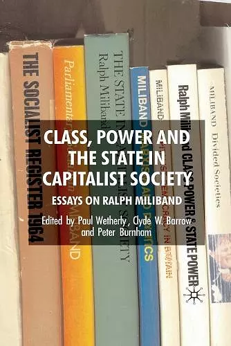 Class, Power and the State in Capitalist Society cover