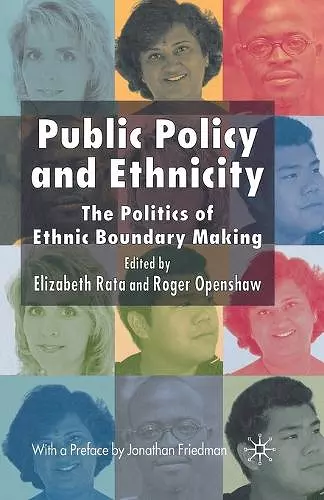 Public Policy and Ethnicity cover
