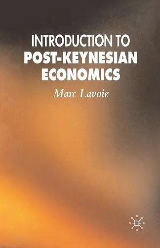 Introduction to Post-Keynesian Economics cover