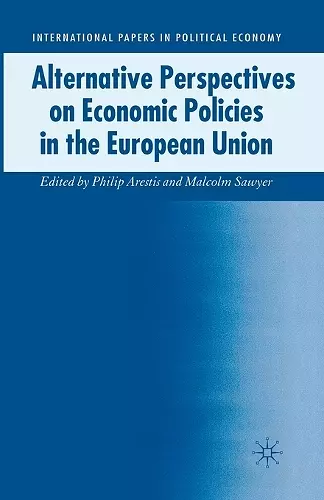 Alternative Perspectives on Economic Policies in the European Union cover