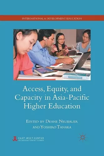 Access, Equity, and Capacity in Asia-Pacific Higher Education cover