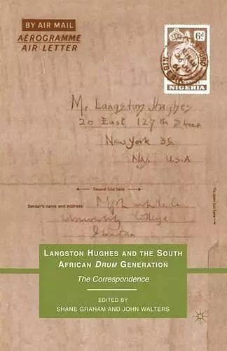 Langston Hughes and the South African Drum Generation cover