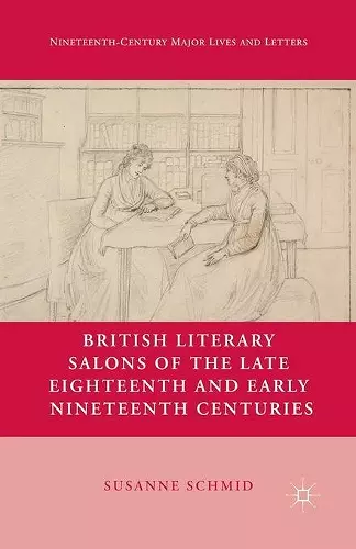 British Literary Salons of the Late Eighteenth and Early Nineteenth Centuries cover
