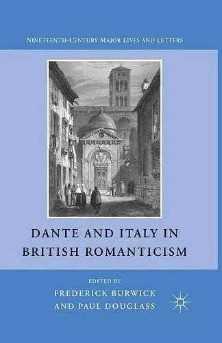 Dante and Italy in British Romanticism cover