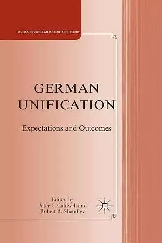 German Unification cover