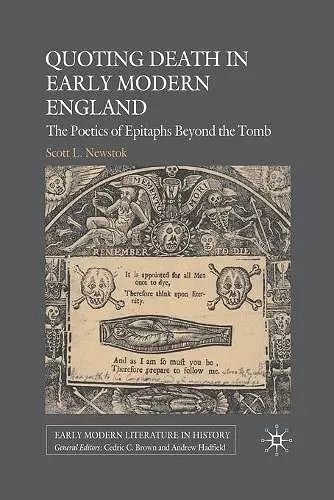 Quoting Death in Early Modern England cover