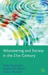 Volunteering and Society in the 21st Century cover