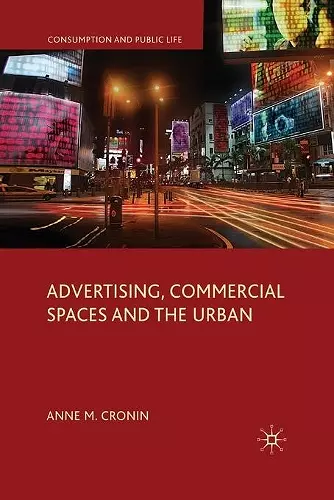 Advertising, Commercial Spaces and the Urban cover