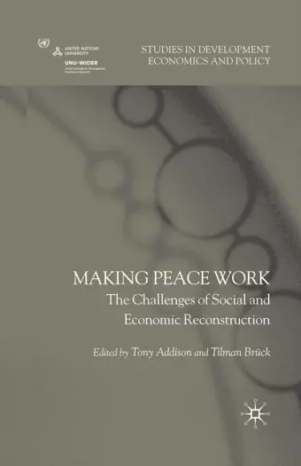 Making Peace Work cover