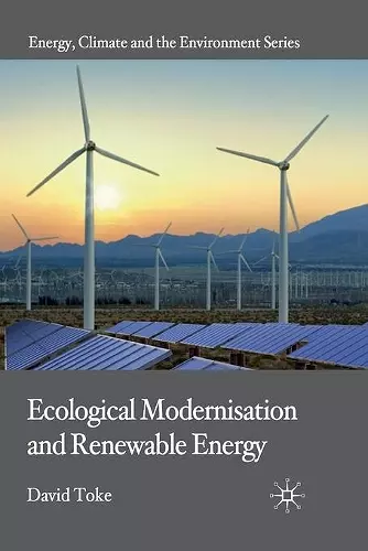 Ecological Modernisation and Renewable Energy cover