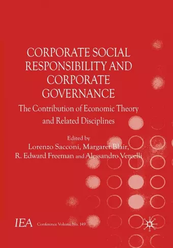 Corporate Social Responsibility and Corporate Governance cover