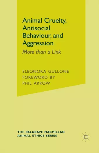 Animal Cruelty, Antisocial Behaviour, and Aggression cover