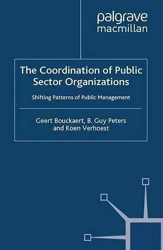 The Coordination of Public Sector Organizations cover