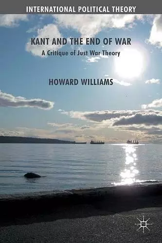 Kant and the End of War cover