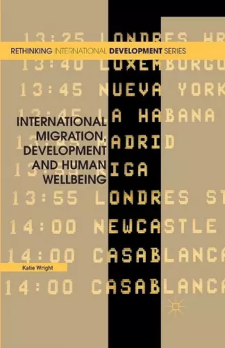 International Migration, Development and Human Wellbeing cover