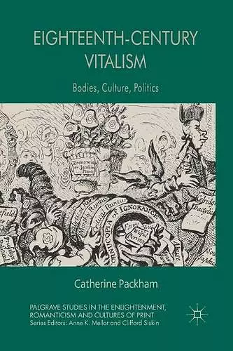 Eighteenth-Century Vitalism cover