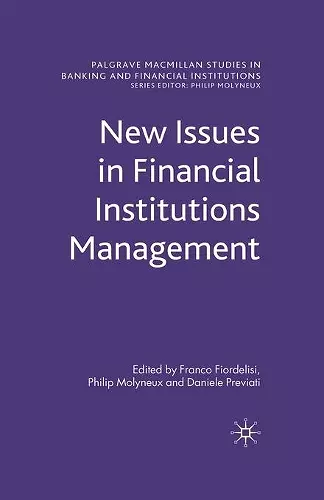 New Issues in Financial Institutions Management cover