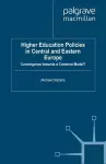 Higher Education Policies in Central and Eastern Europe cover