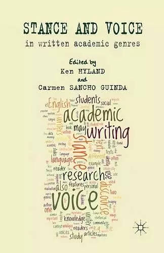 Stance and Voice in Written Academic Genres cover