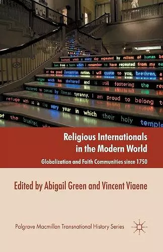 Religious Internationals in the Modern World cover