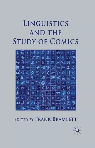 Linguistics and the Study of Comics cover