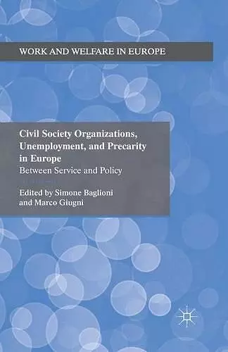 Civil Society Organizations, Unemployment, and Precarity in Europe cover