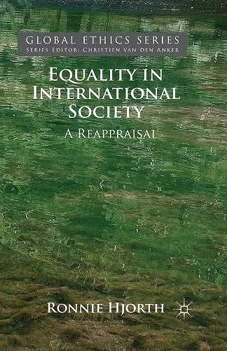 Equality in International Society cover