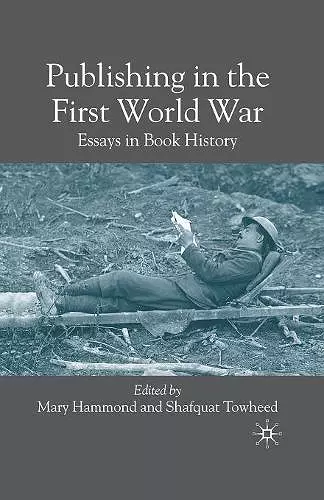 Publishing in the First World War cover