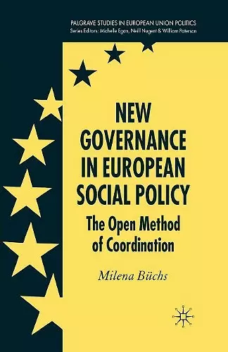 New Governance in European Social Policy cover