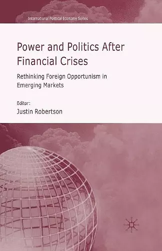 Power and Politics After Financial Crises cover